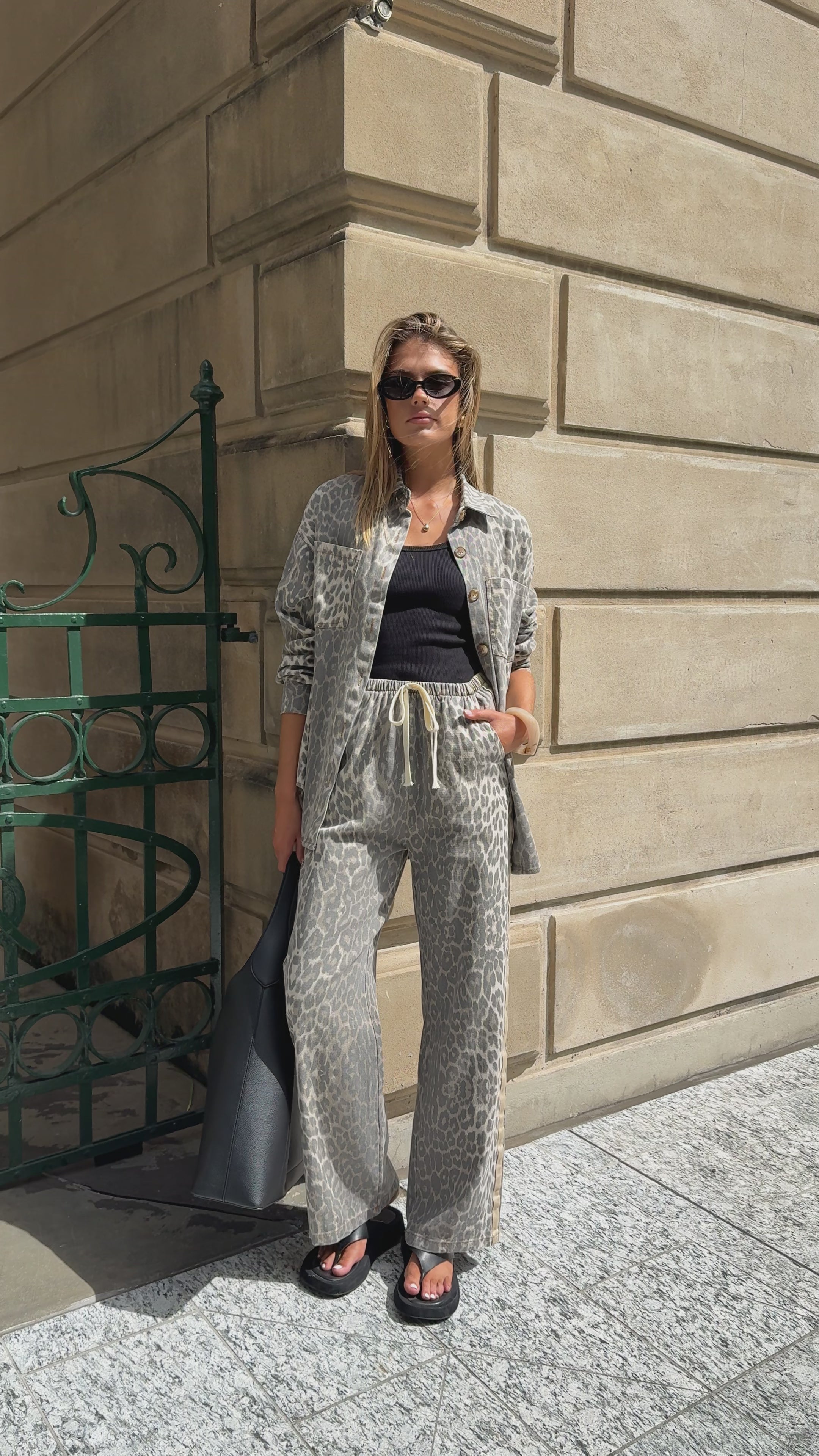 Vox Jacket - Leopard Print