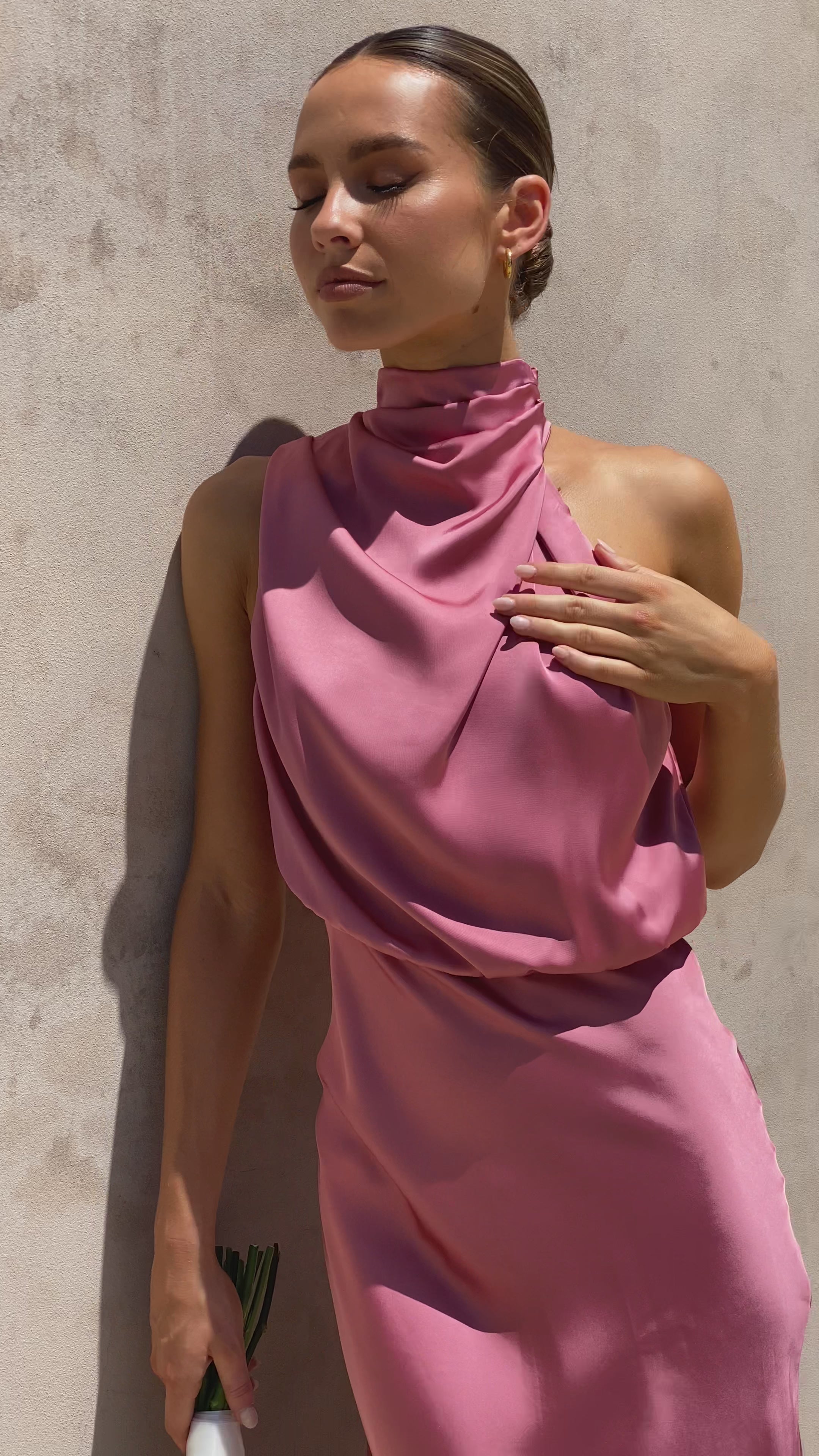 Esther Maxi Dress - Baked Rose
